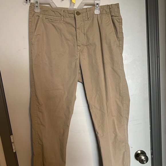 Label of Graded Goods H&M Mens Khaki Pants size 33 - Picture 1 of 3